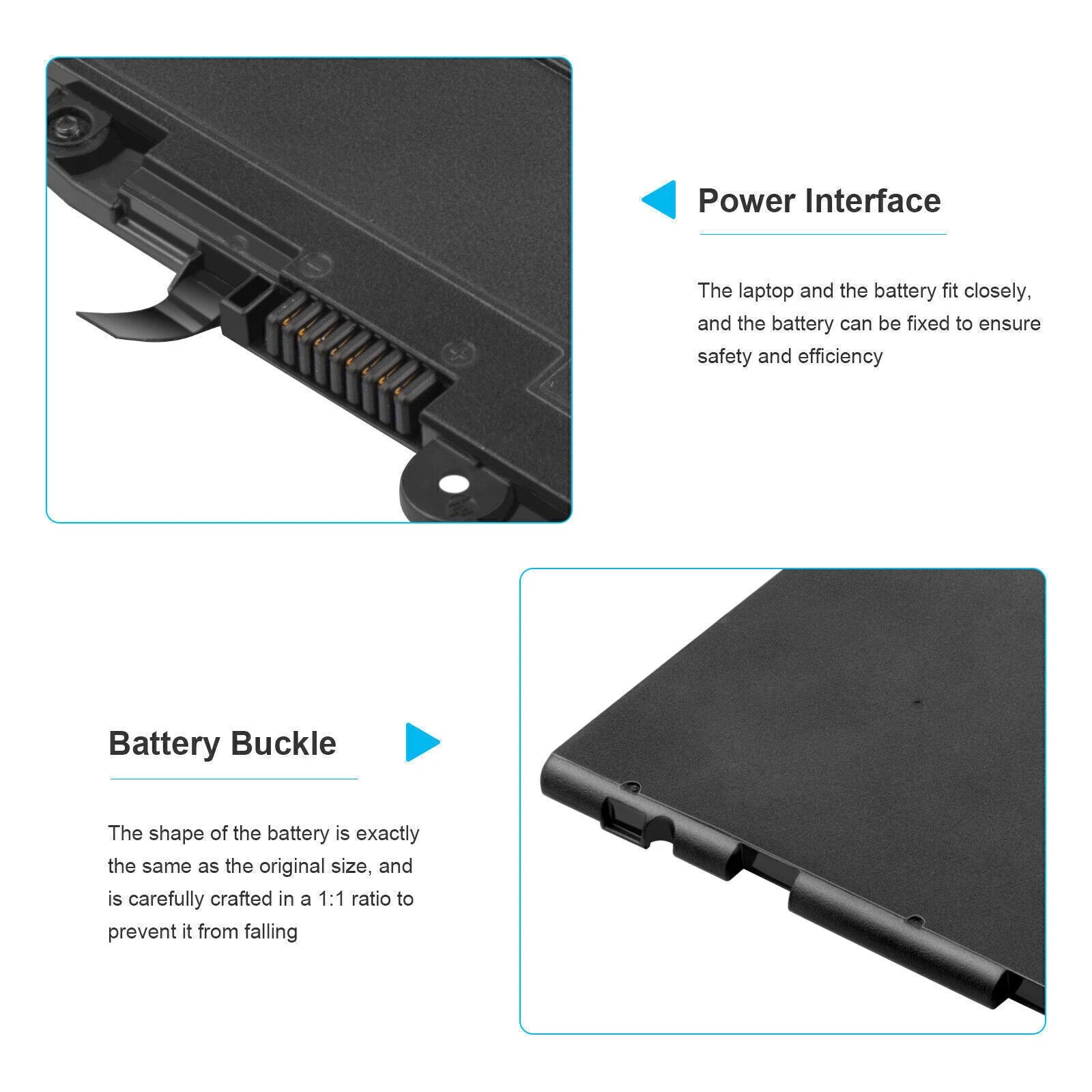 SN03XL Battery for HP EliteBook 820 725 G3 G4 800514-001 HSTNN-DB6V 800232-271