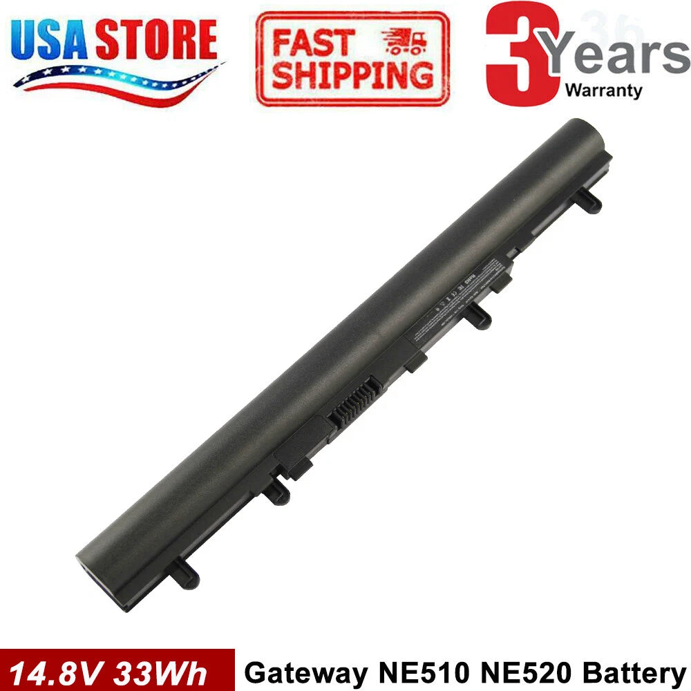New Laptop Battery for Gateway NE510 NE522 NE570 NE572 NV510P NV570P V5-571
