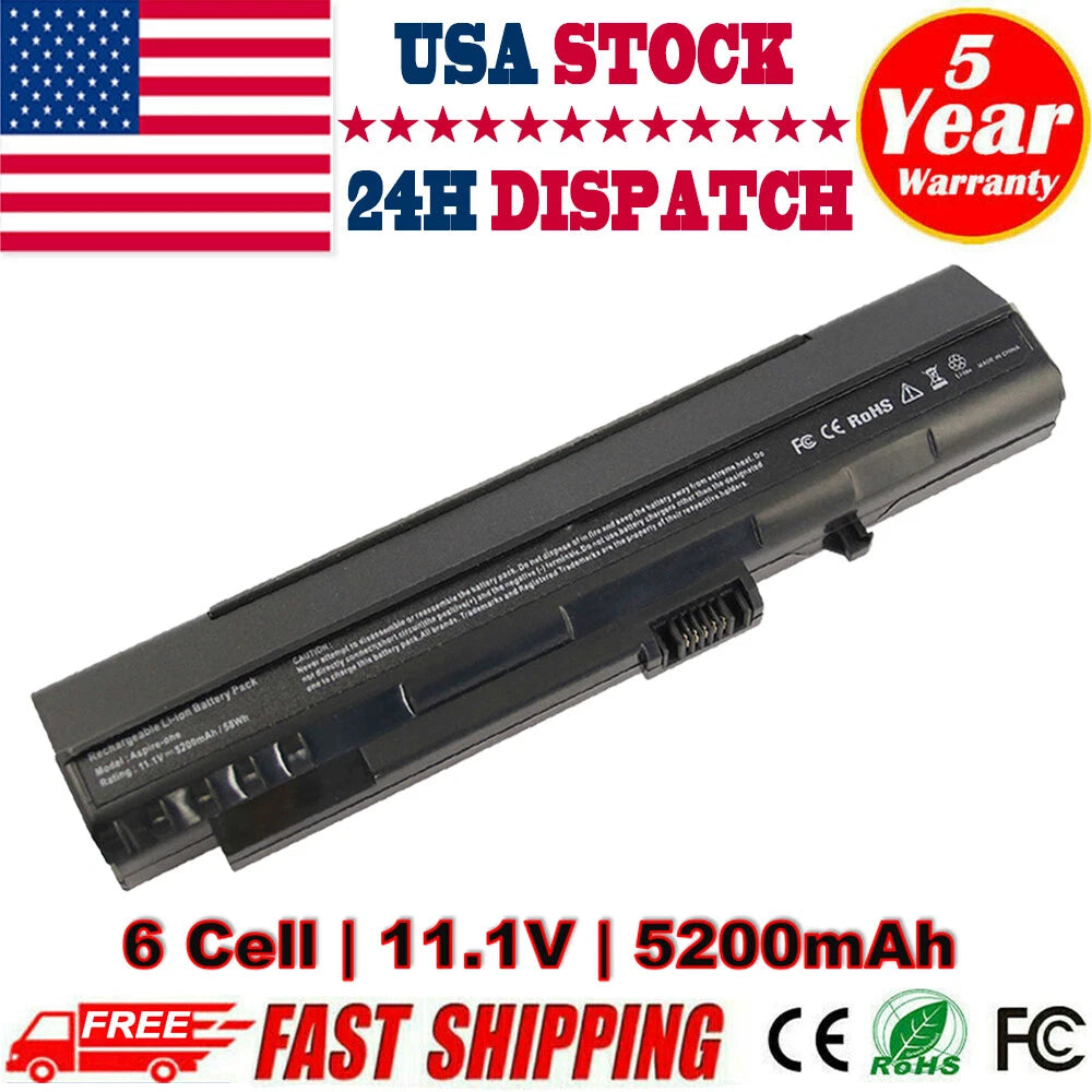 Battery for Acer Aspire One A110 A150 D150 D250 ZG5 531 UM08A31 UM08A51 UM08A73