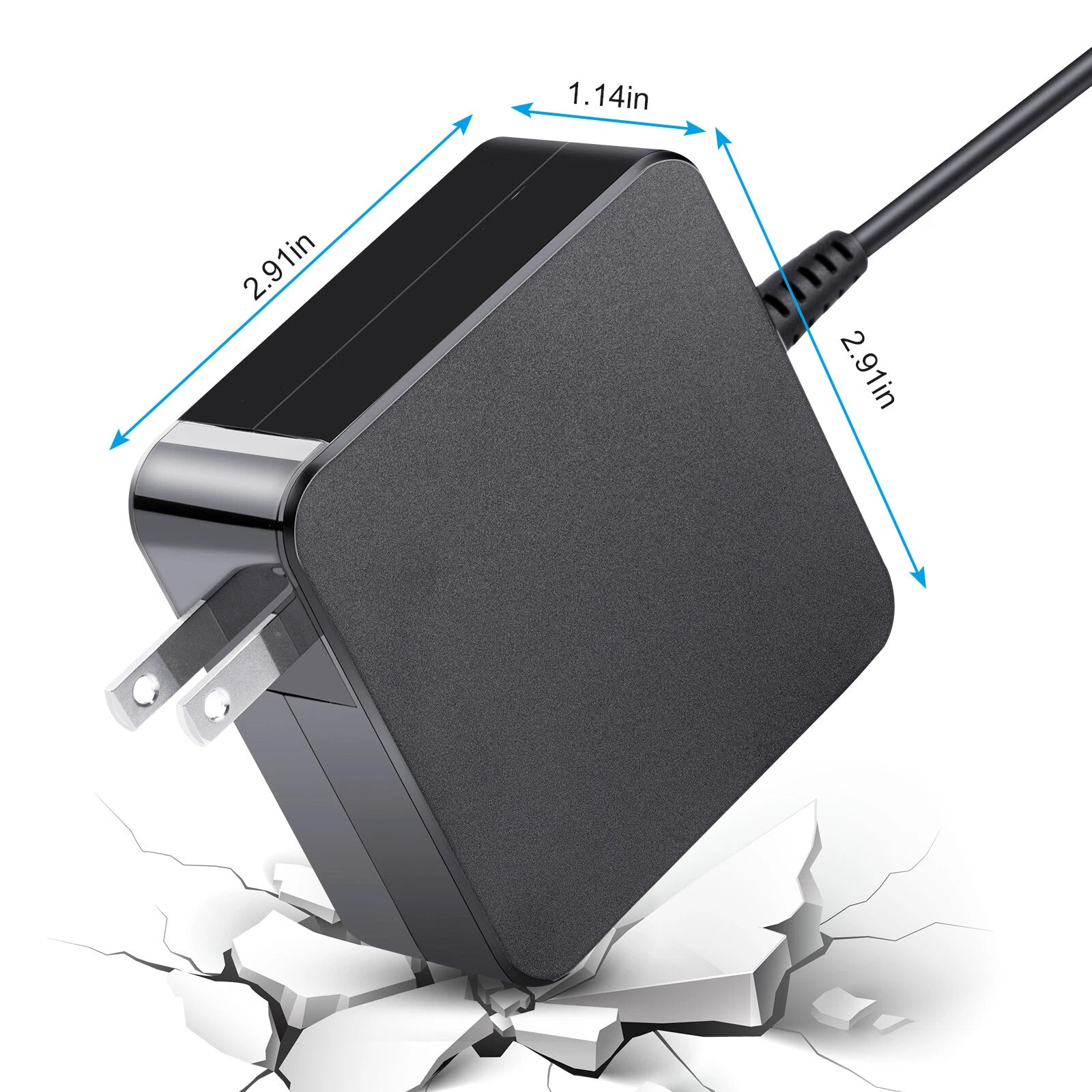 PD 65W Type-C USB-C Laptop Adapter Wall Charger Power Supply
