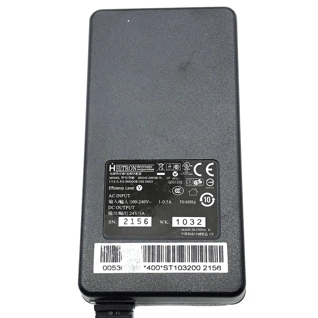 NEW Genuine Hitron HEG42-240100-7L AC/DC Adapter 24V 1A Power Supply OEM