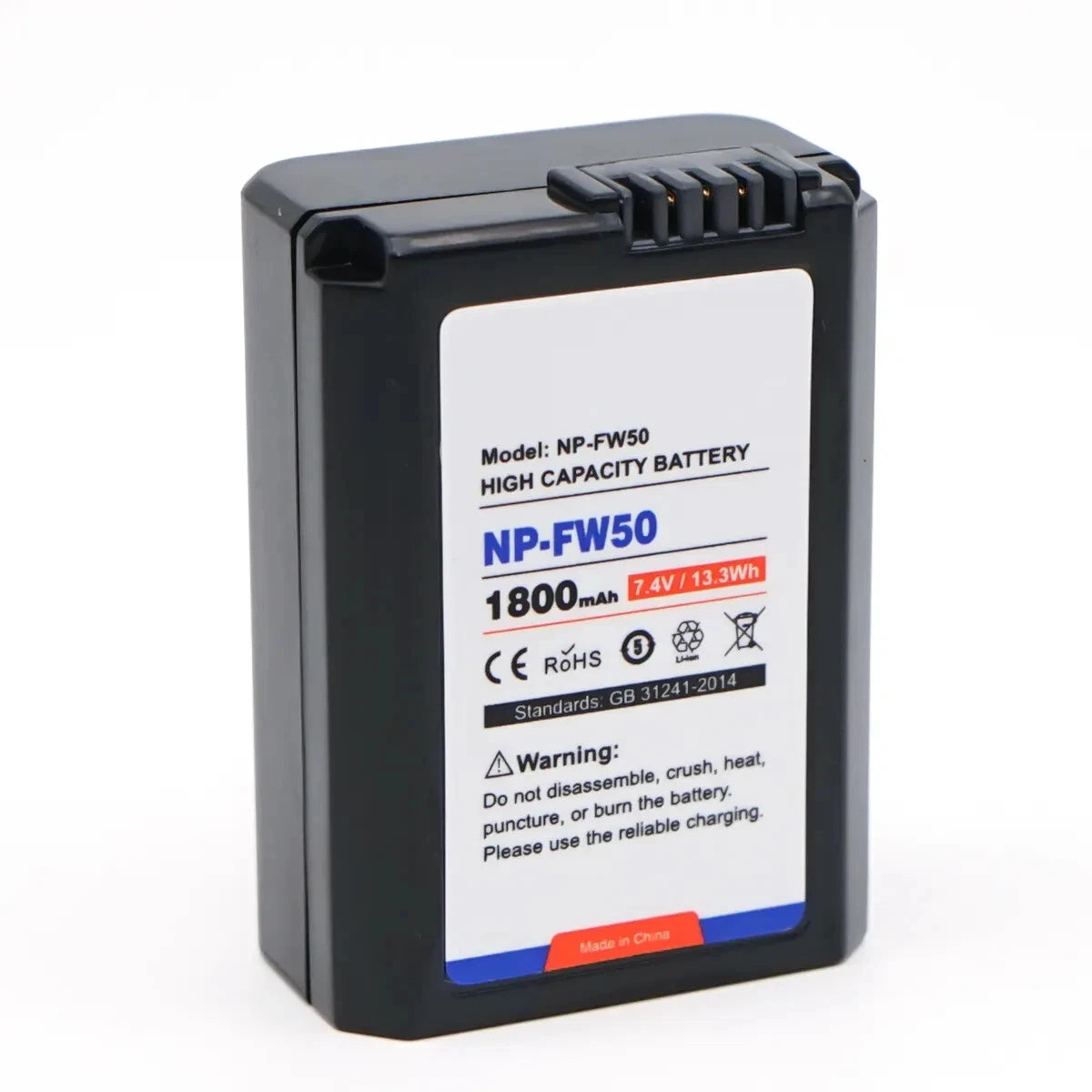 Replacement NP-FW50 Battery for Canon Alpha Cameras