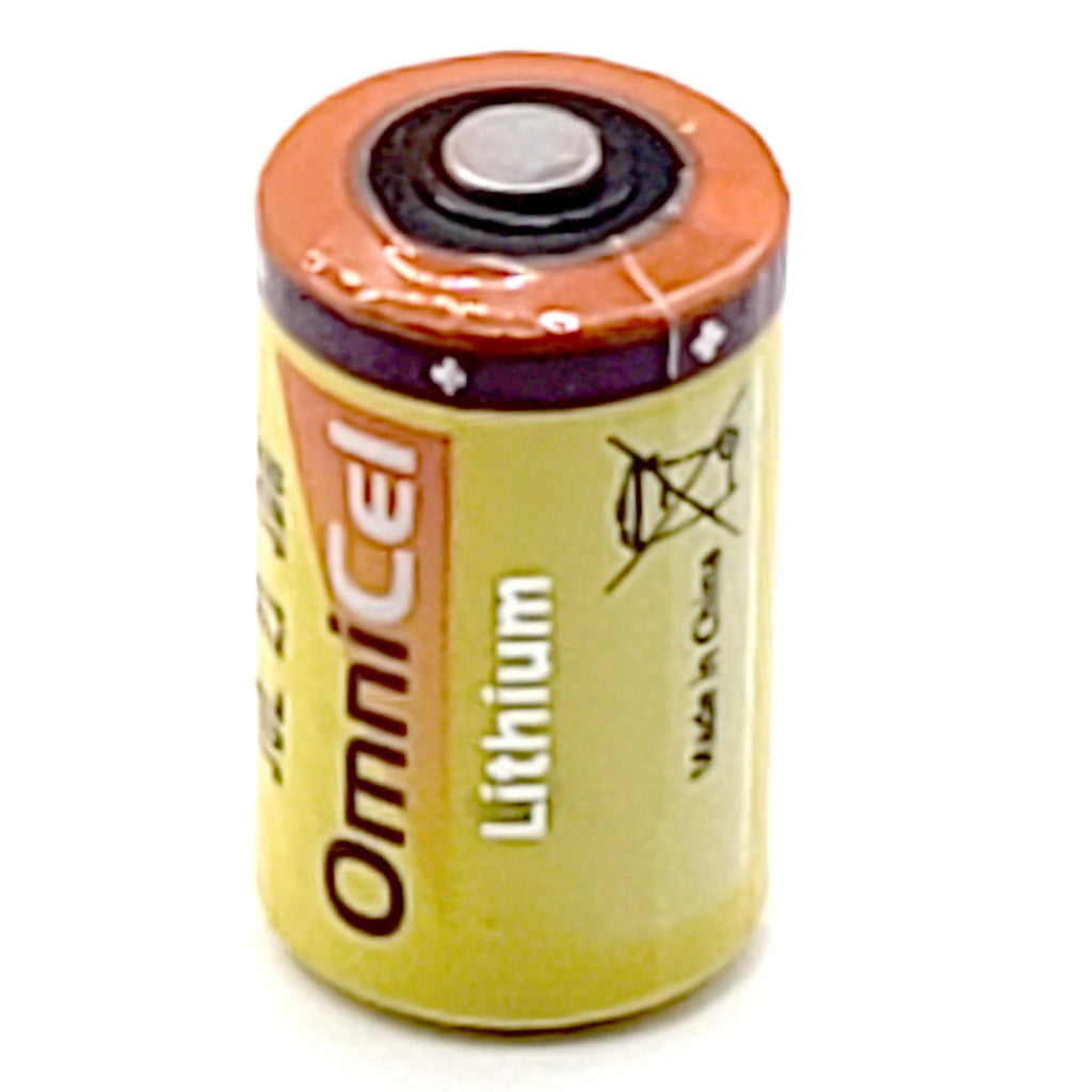 10x OmniCel ER14250 3.6V 1/2AA Lithium Buttoin Top Battery Sensors Detectors