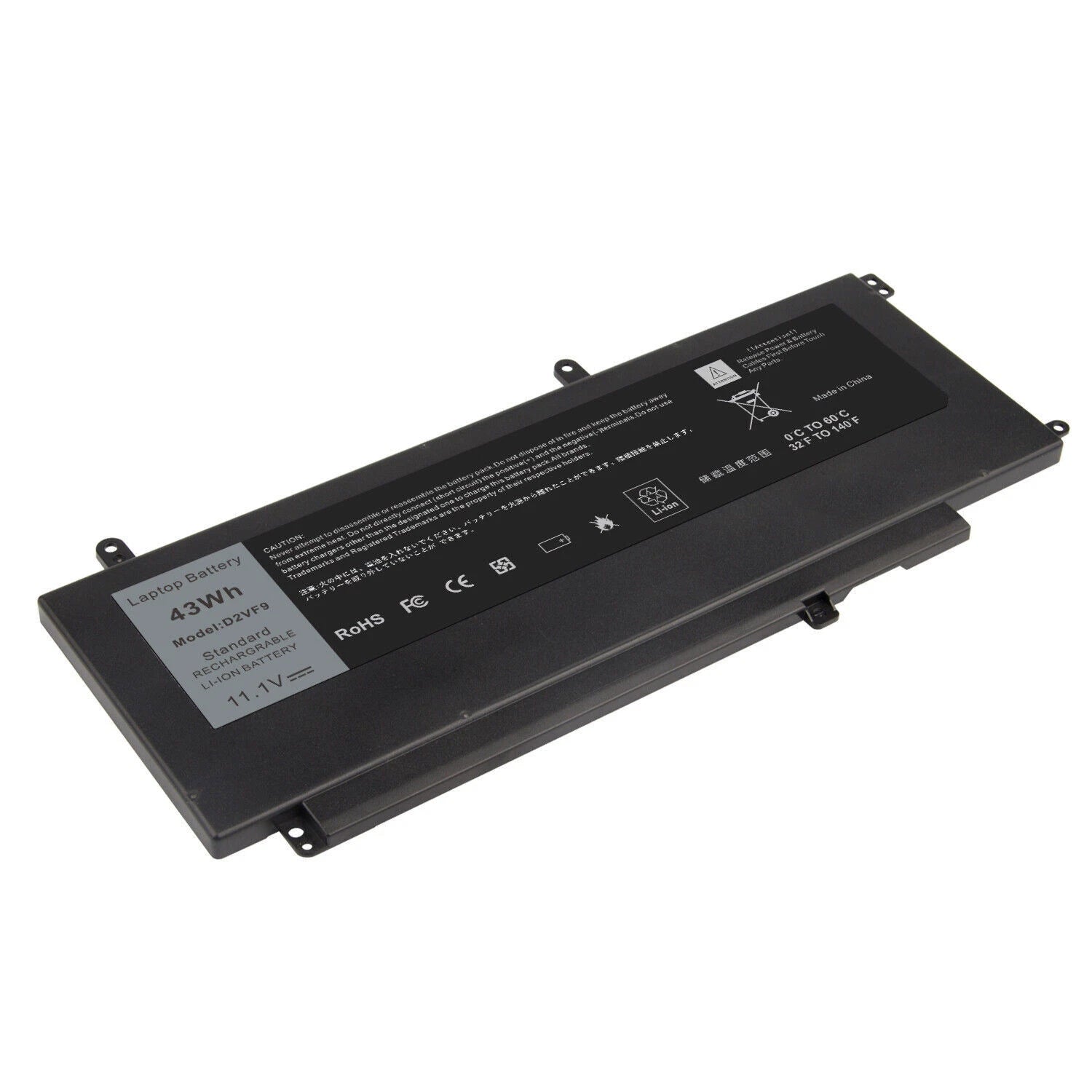 D2VF9 Battery For Dell Inspiron 15 7000 Series 15-7547 15-7548 14-5459 V5459 PC