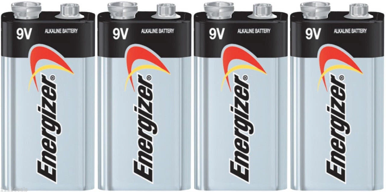 5 FRESH Energizer Max 9V 9 Volt E522 1604 Alkaline Battery Bulk EXP 2023