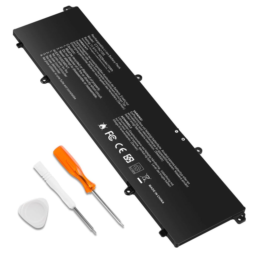 Replace C31N2105 Battery for ASUS VivoBook M1403QA M1503QA M3401QC K3502ZA 70Wh
