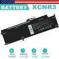XCNR3 Battery 7.6V 34Wh for DELL Latitude 13 7370 Series Notebook G7X14 0G7X14