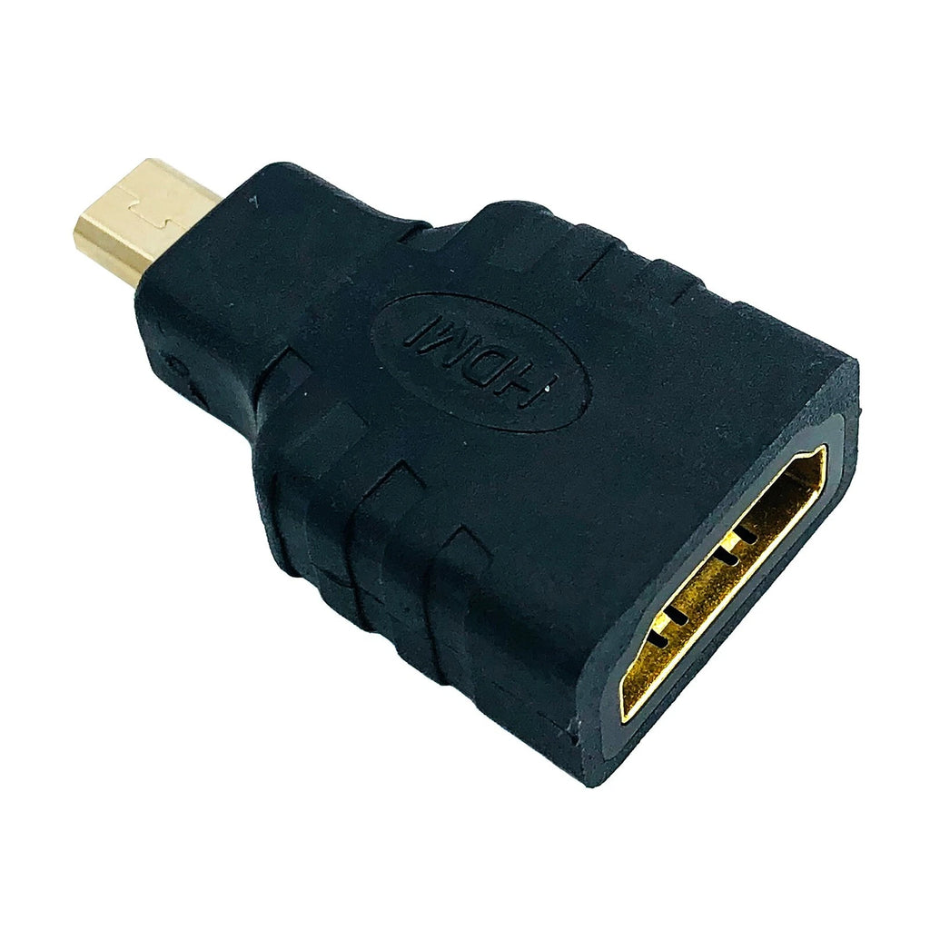 HDMI Type A Female to Micro HDMI D Male Gold Plated Adapter Converter for HTC