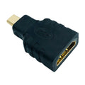HDMI Type A Female to Micro HDMI D Male Gold Plated Adapter Converter for HTC