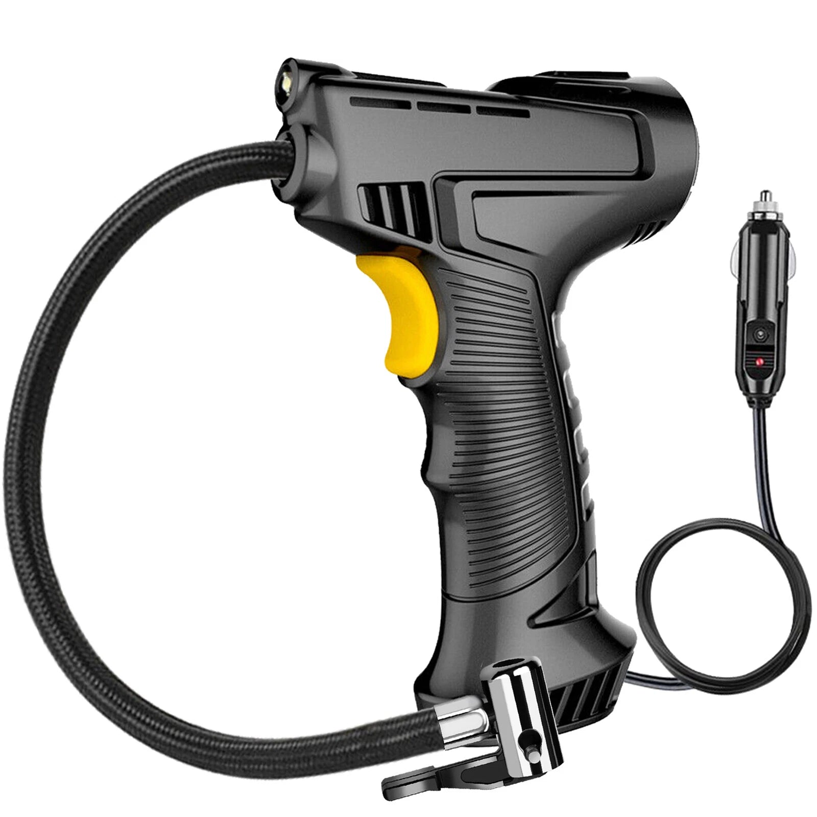 150 PSI Air Compressor Tire Inflator Fit Car Moto Bike Tires Air Pump Portable