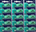 15 Pcs Sony 1.55V Button Cell Battery 348 SR421SW Zero Mercury