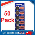 50 Pack Genuine SONY CR2016 Lithium Battery 3V Coin Cell ECR2016 BR2016 DL2016