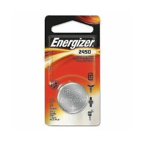 2 x Super Fresh Energizer CR2450 ECR 2450 3v LITHIUM Coin Cell Battery Exp. 2029