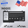 NGGX5 Battery For Dell Latitude E5270 E5470 E5570 Precision M3510 P48F JY8D6