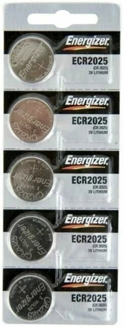 Energizer ECR2025 - Battery, 3 V, 2025, Lithium, 163 mAh, x 10 Pack