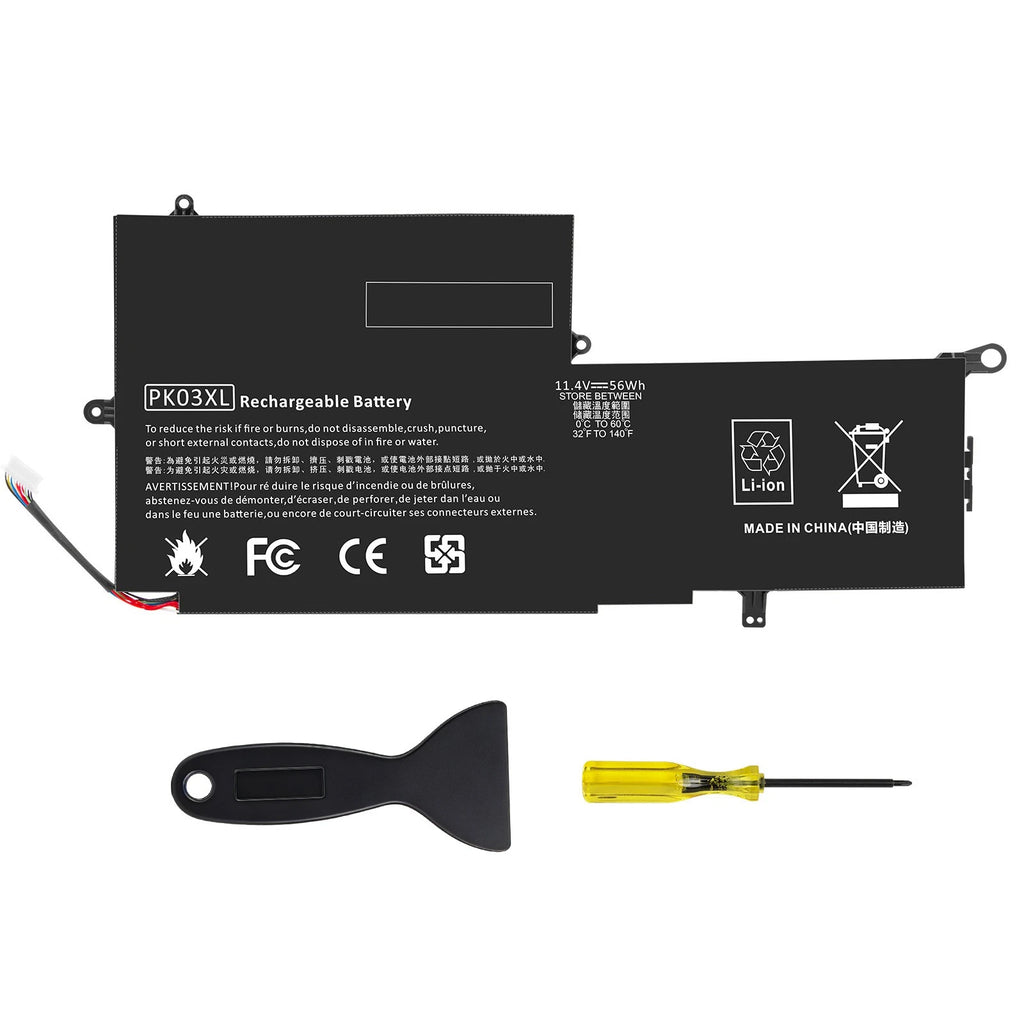 PK03XL Battery For HP X360 Spectre 13 Series 789116-005 13-4000 13-4100 13-4200