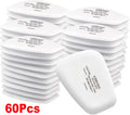 60pcs 5N11 Cotton Filter Replacement For 6100 6200 7000 7502 Respirator Filters