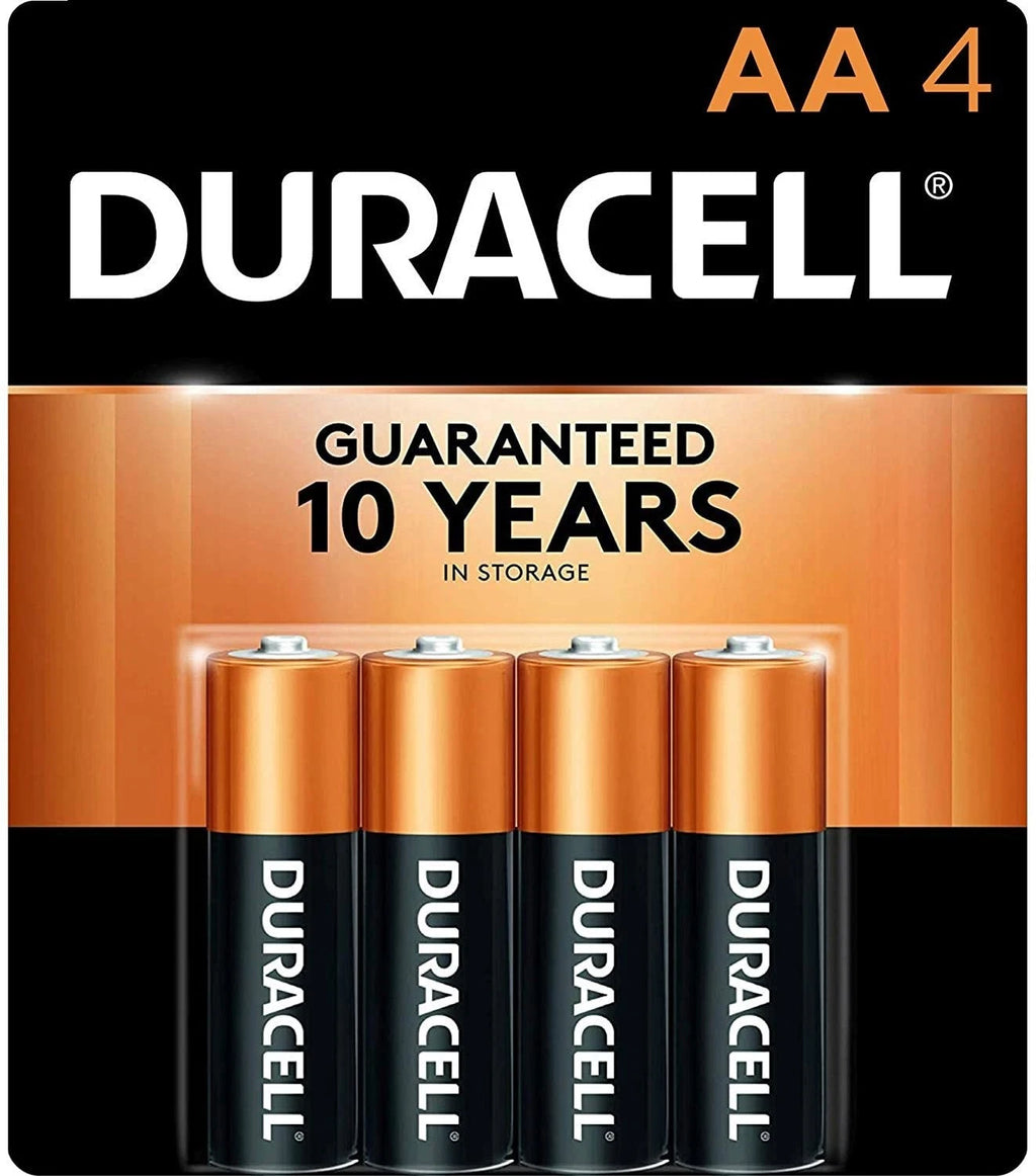 Duracell - CopperTop AA Alkaline Batteries - Long Lasting, All-Purpose Double...
