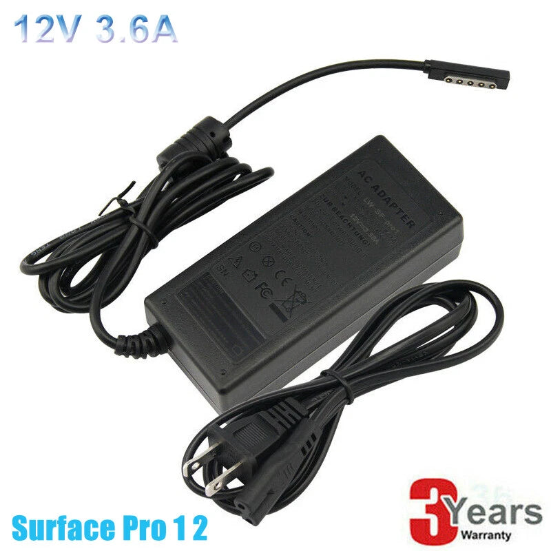 AC Adapter Power Charger Supply for Microsoft Surface 2 1512 1516 1572 7ZR-00001