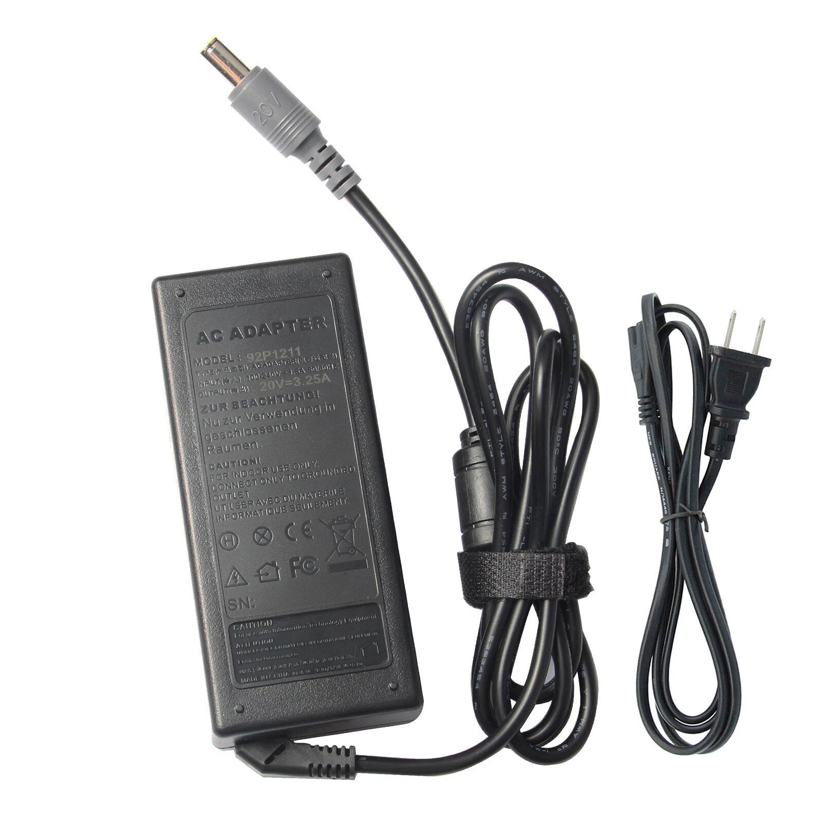 For Lenovo ThinkPad Laptop AC Charger Power Adapter 65W T420 T420S T430 SL5