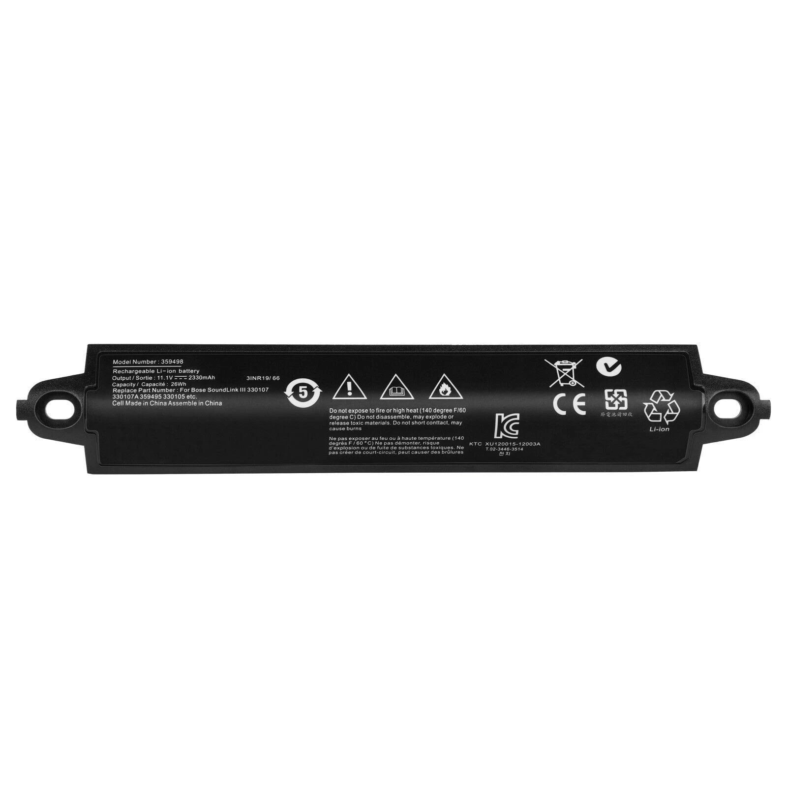 26Wh Laptop Battery for Bose SoundLink II III 359495 330107 414255 330105 35949