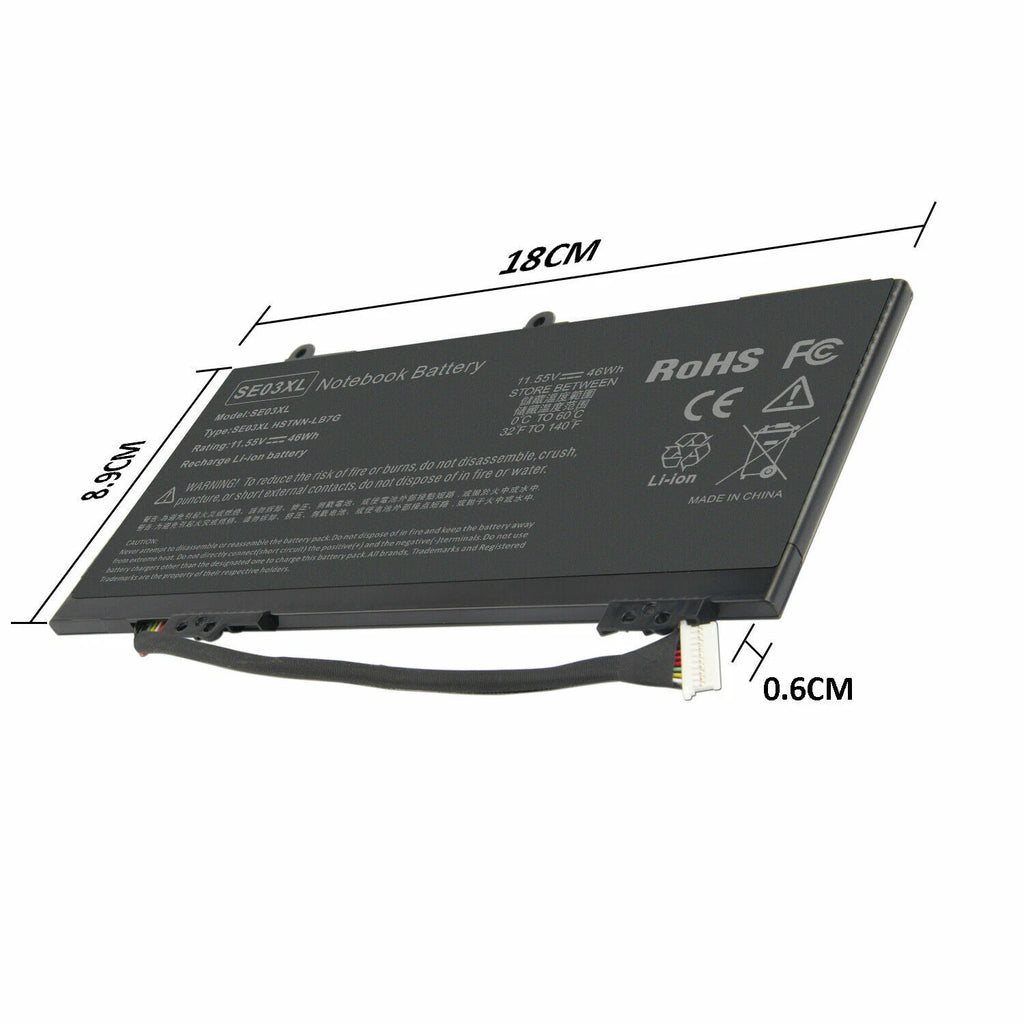 SE03XL Battery for HP Pavilion PC 14 AL Series HSTNN-LB7G 849568-421 849908-850