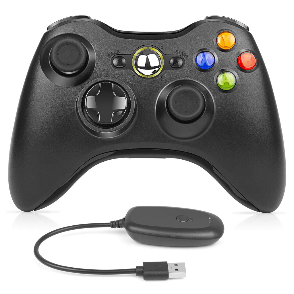 Wireless Game Controller Gamepad For Microsoft Xbox 360/360Slim PC WIN 10 7 8 XP