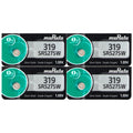 4 Murata 319 SR527SW SR527 V319 SILVER OXIDE watch battery