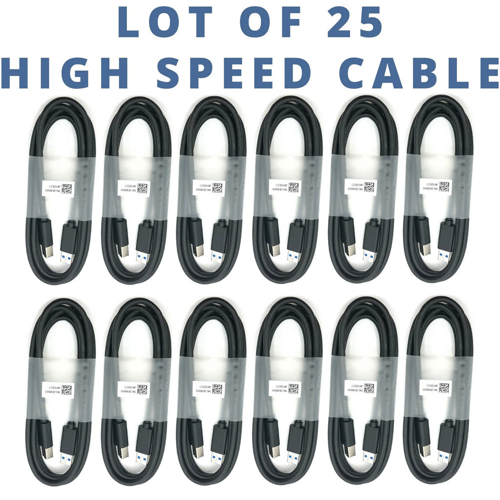 Lot of 25 6Ft Hight Quality Dell USB 3.0 Type A male to B male Superspeed Cable