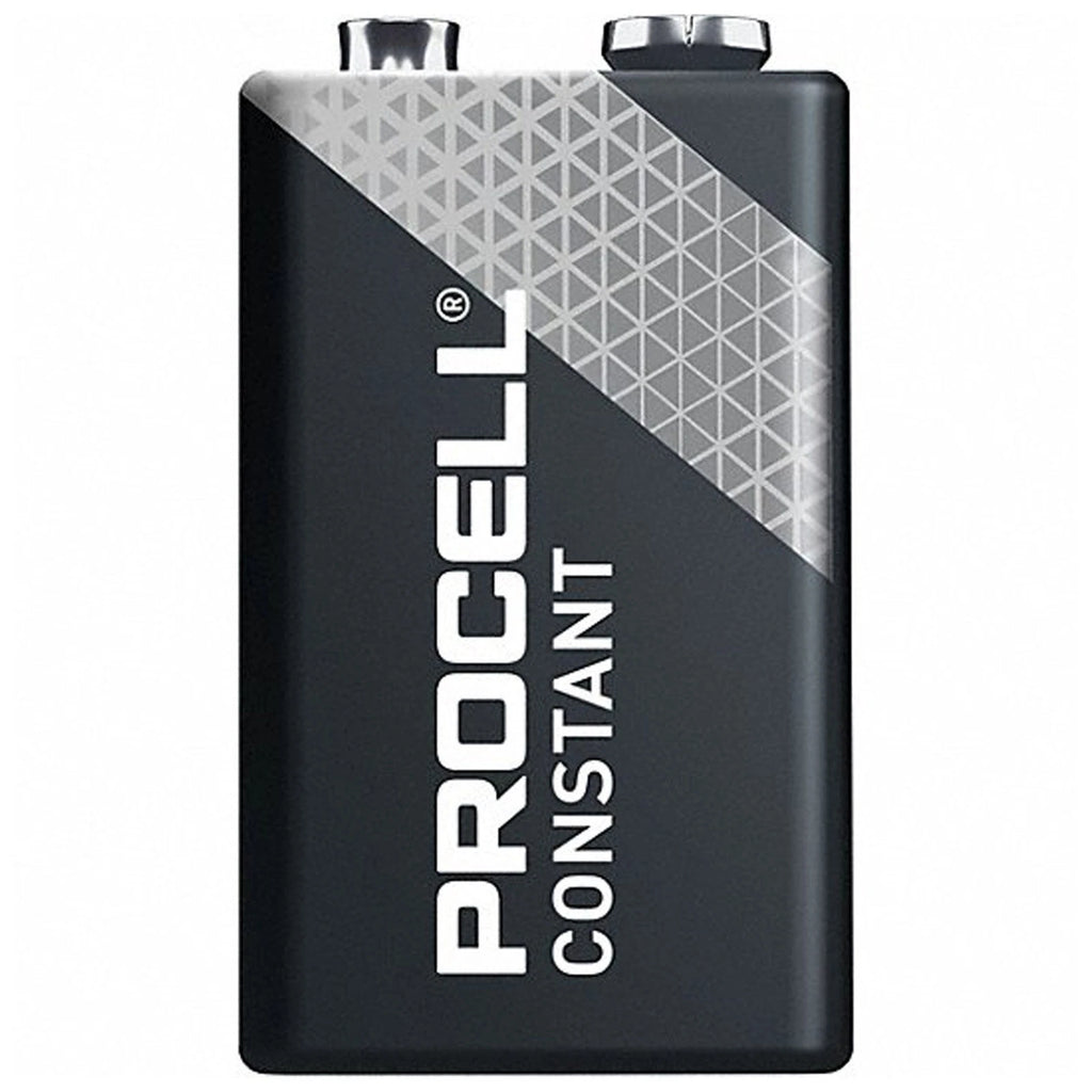 12pc Duracell PROCELL Constant Power PC1604 9V Everyday Alkaline Batteries