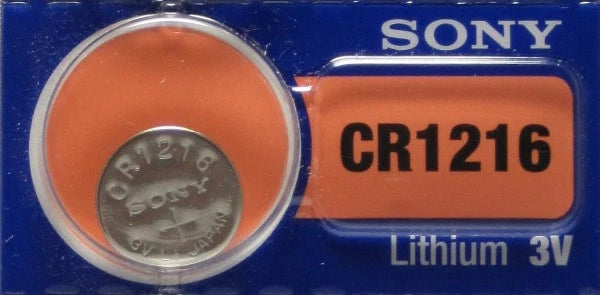SONY CR 1216 CR1216 Lithium Coin Battery 3V