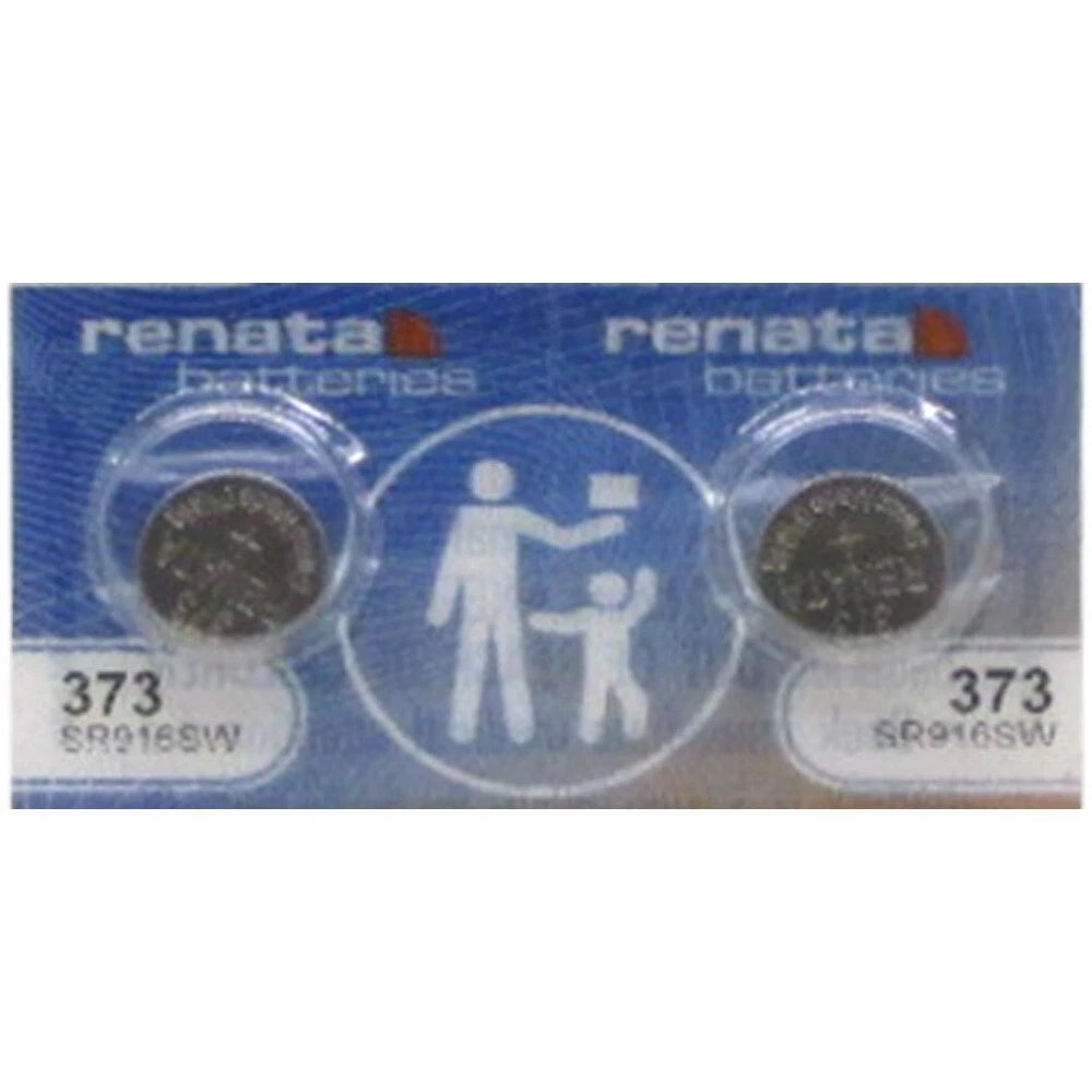 FRESH 2 PCS Renata CELL BATTERIES 373 V373 SR916W SB-AJ DJ 280-45 SR68