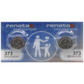 FRESH 2 PCS Renata CELL BATTERIES 373 V373 SR916W SB-AJ DJ 280-45 SR68