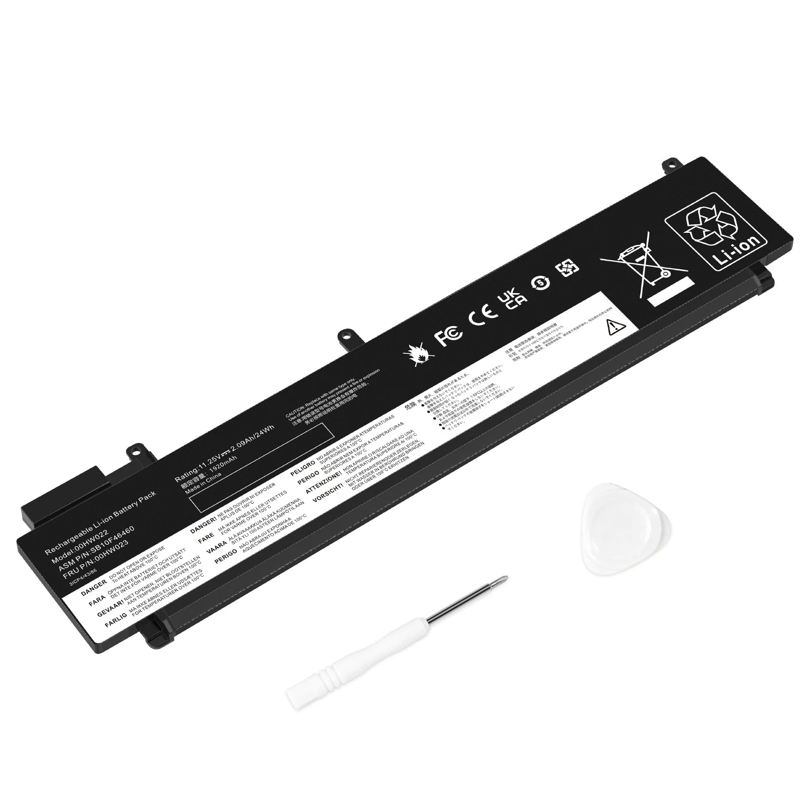 00HW022 Battery For LENOVO Thinkpad T460s T470s SB10F46475 01AV405 01AV406 24Wh