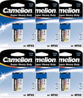 6 Heavy Duty 9v 9 Volt Batteries