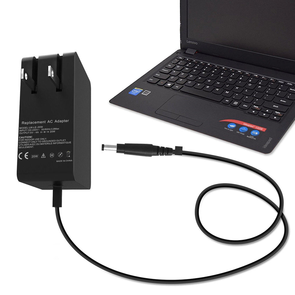 20W 5V 4A AC Adapter Charger For Lenovo Ideapad 100S-11IBY 80R2 MIIX 310-10 USA*