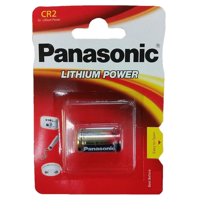 Panasonic CR-2 3V Lithium Battery KCR2, CR2 Long Lasting Battery