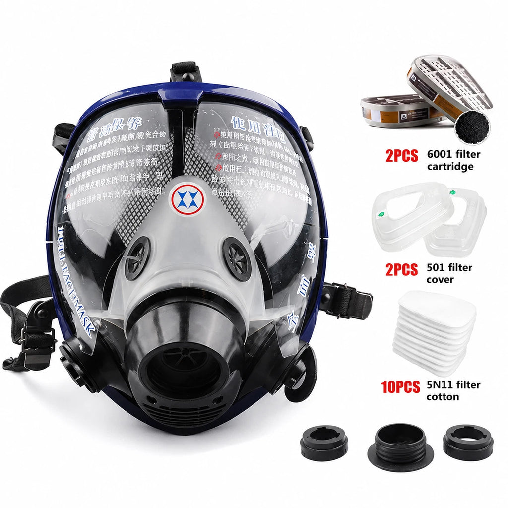 Facepiece Respirator Full Face Similar 6800 Gas Mask Suit For Painting Spraying