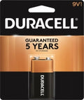 1 Duracell 9V 9 Volt Battery