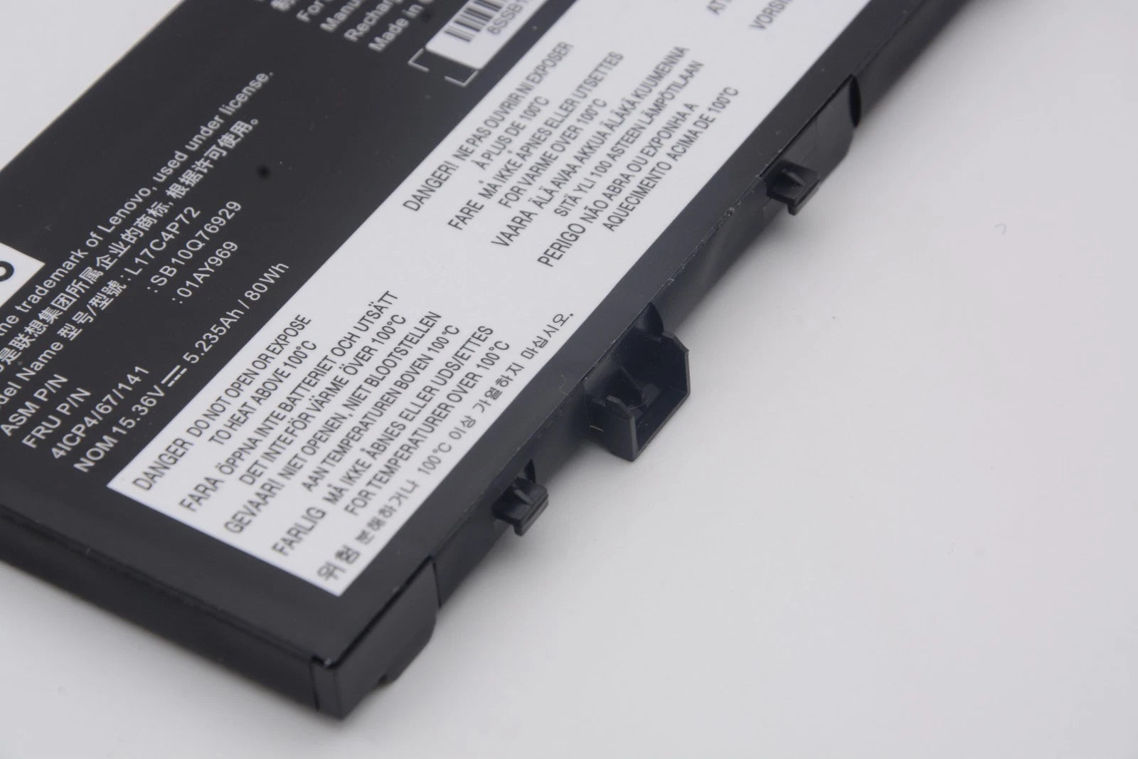 Genuine 01AY969 Battery For Lenovo ThinkPad P1 1st Gen/2nd Gen L17C4P72 01YU911