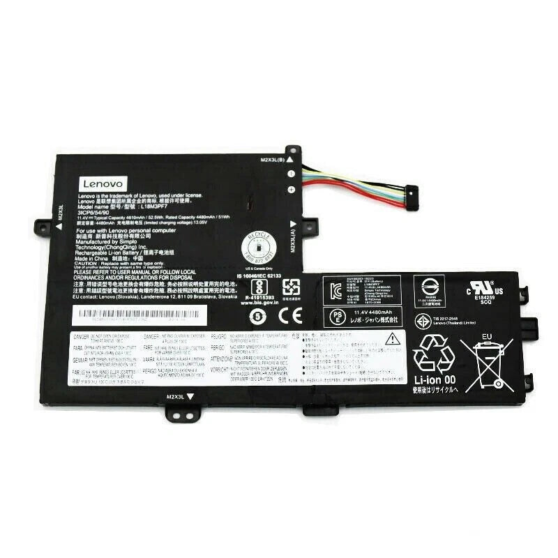 Genuine L18M3PF7 Battery for Lenovo Ideapad S340-15IWL/15API/15IIL Flex15IWL