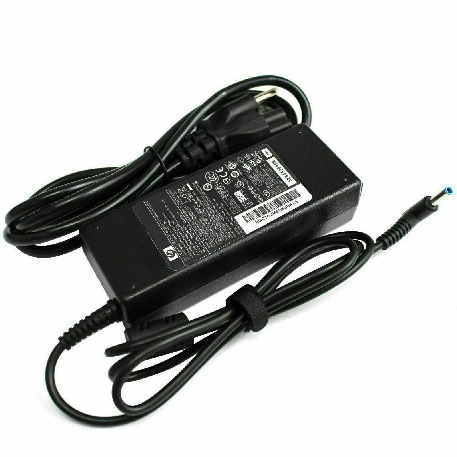 Genuine OEM 90W 19.5V 4.62A HP AC Adapter Charger 709986-003 710413-001 Blue Ti