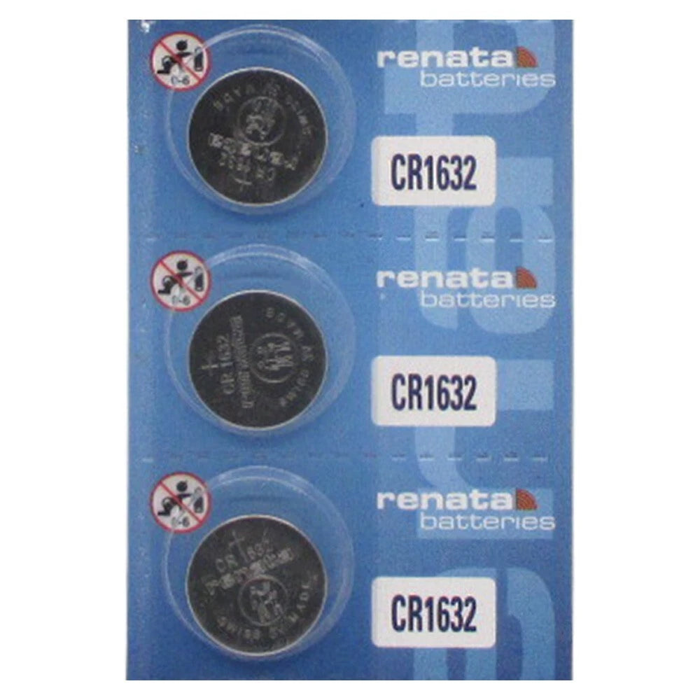 Renata CR1632 lithium batteries - Pack of 3