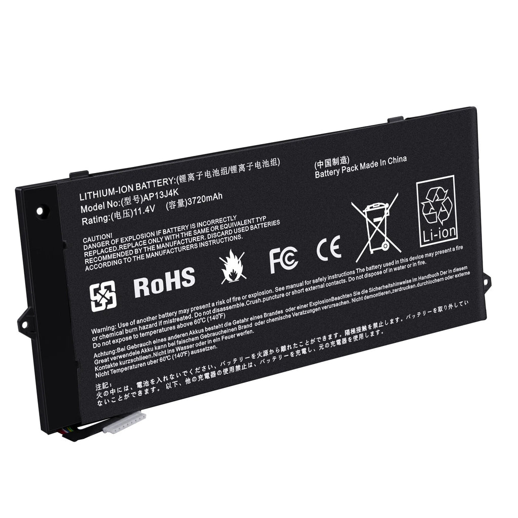 AP13J3K AP13J4K Battery for Acer Chromebook C720P-2625 C740-C3P1 11.6" Laptop