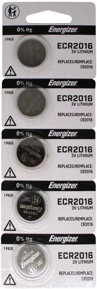 5-NEW ENERGIZER CR2016 CR 2016 BL DL2016 ECR 2016 3v LITHIUM Batteries Exp 2031