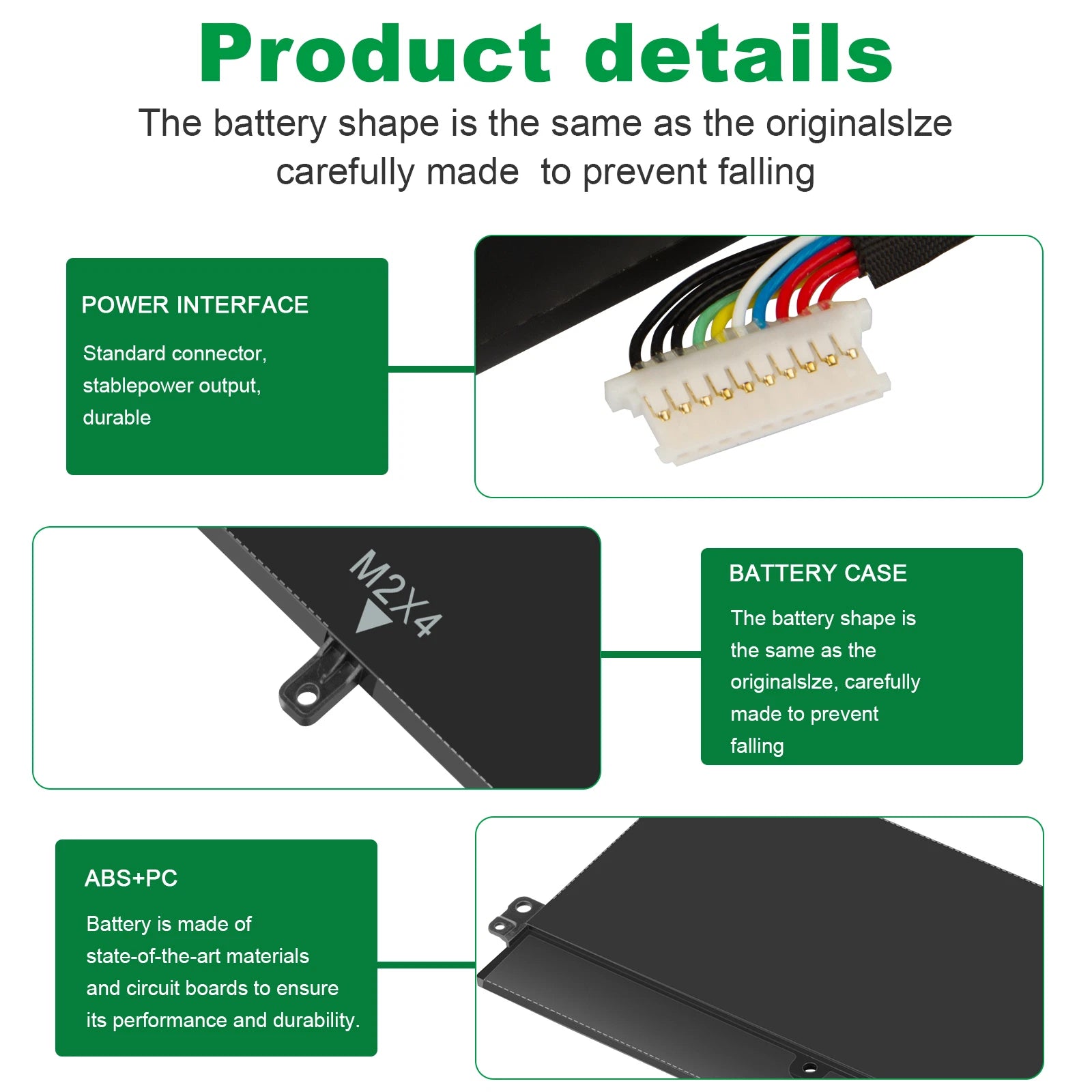 XCNR3 Battery For Dell Latitude 13 E7370 7370 Series XCNR3 WY7CG 0WV7CG 34Wh