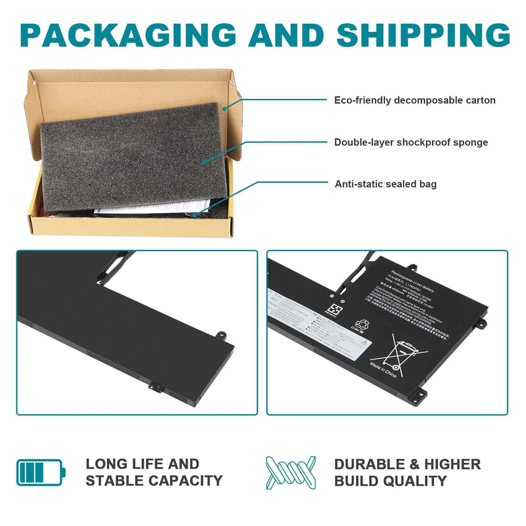 L17M3PG1 Battery for Lenovo Legion Y530 Y530-15ICH L17C3PG2 L17C3PG1 57Wh
