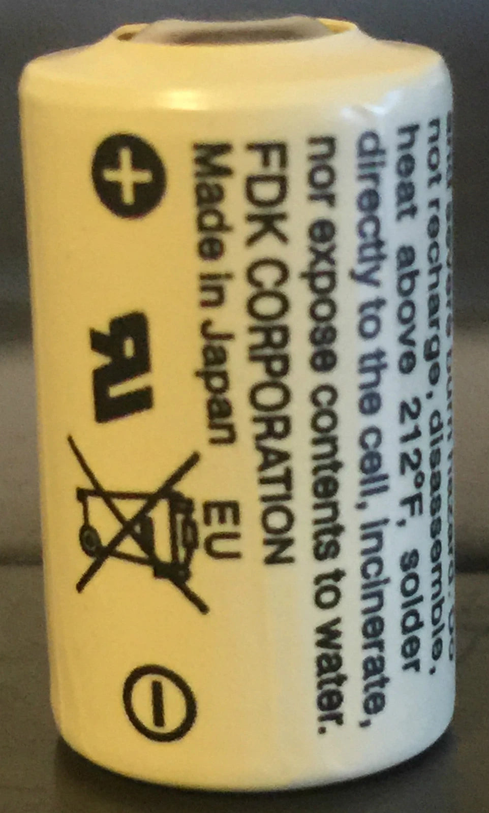 Brand New Sanyo FDK CR14250SE 3V Lithium Battery, CR 1/2AA LS14250 Japan Made