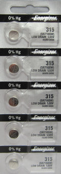 20 315 Energizer Silver Oxide Watch / Electronic Batteries