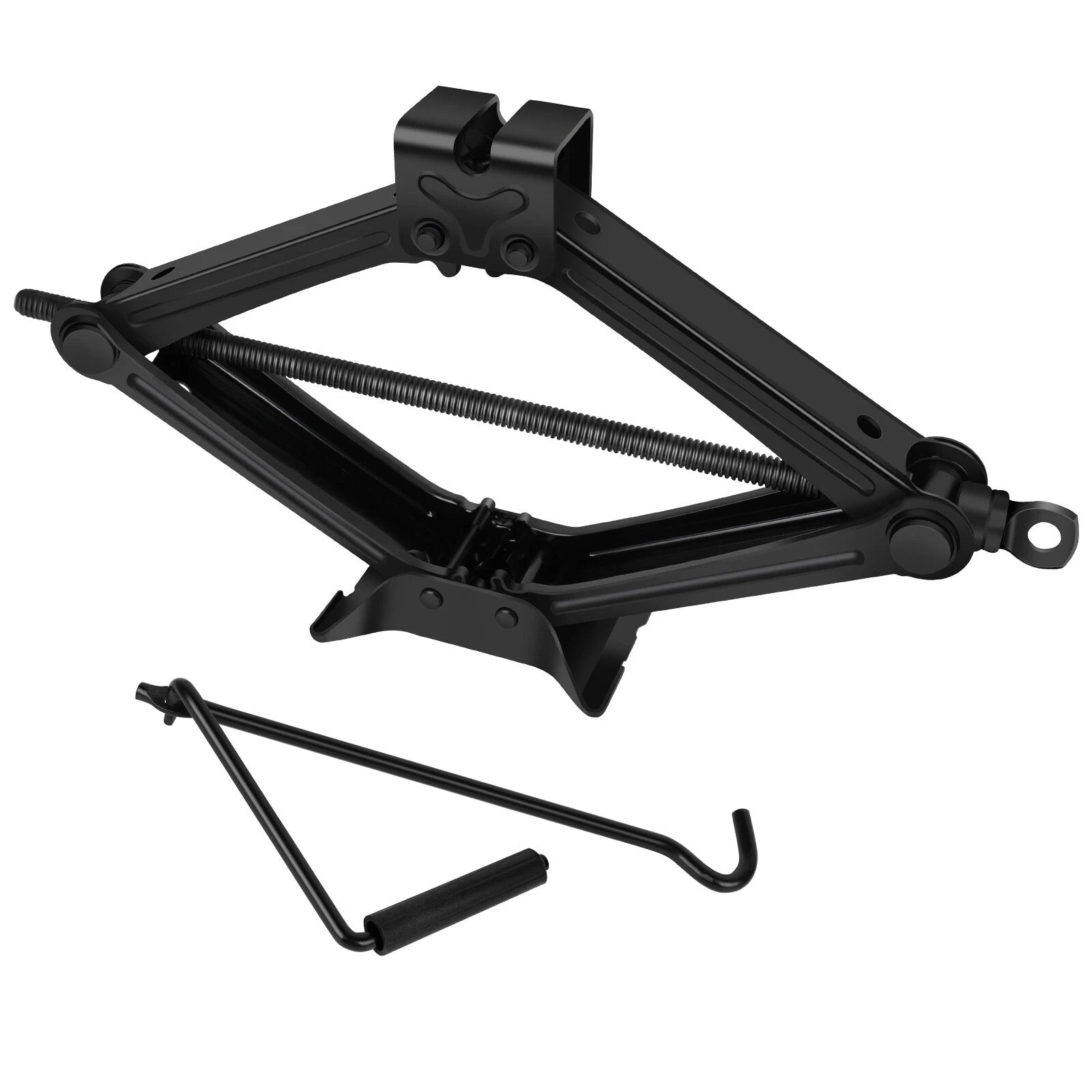 2.5Ton Scissor Jack Handle Crank or Wheel Lug Wrench Tool Kit Car Garage Tire